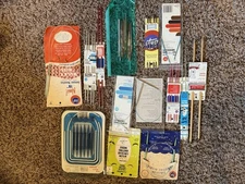Vtg lot of Knitting Needles/Crochet Hooks/Supplies-Boye, Susan Bates,