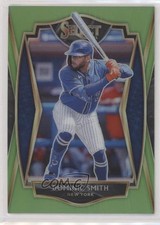 2021 Panini Select Premier Neon Green Prizm 87/99 Dominic Smith #137 z6b