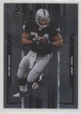 2005 Leaf Rookies & Stars Longevity Parallel 3/150 LaMont Jordan #70 2u3