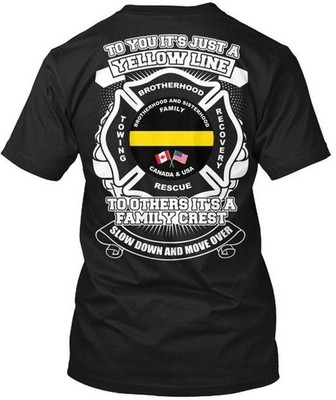 Tow Lives Matter Sdmo To You Its Just A Yellow T-Shirt Made in USA Size S to 5XL