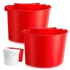 Pcs 4 Pcs Car Detailing Bucket Organizer 10.x 7.8 x 5.5 Inch Car Washing 2 Red