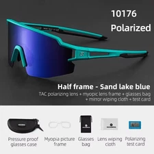 Photochromic Cycling Glasses Polarized Built-In Myopia Frame Sports Sunglasses M