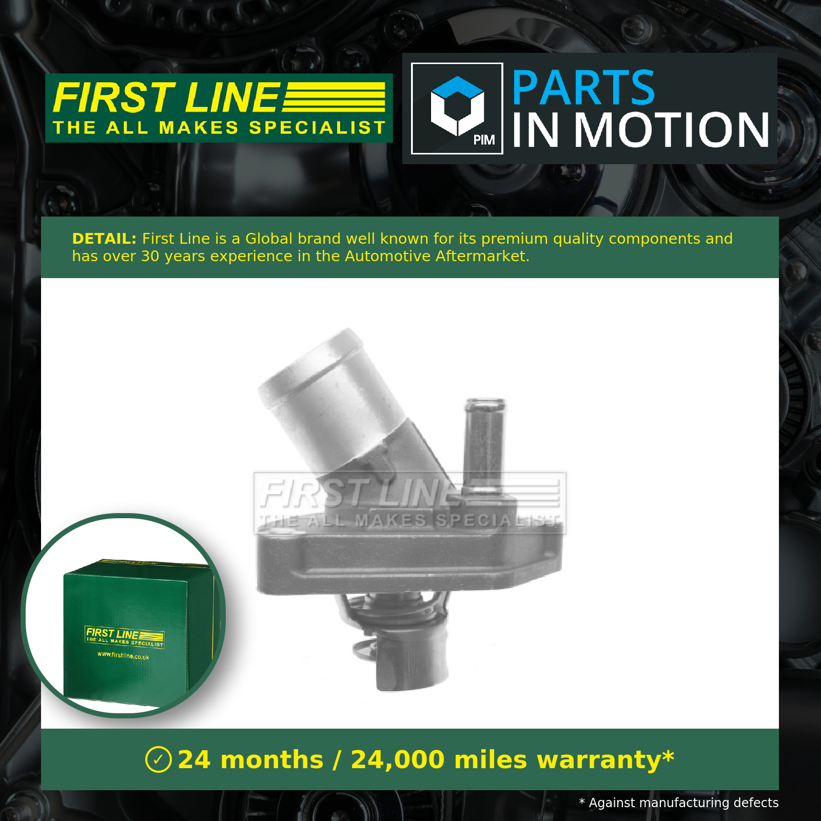 Coolant Thermostat FTS445.82 First Line 2120031U13 2120031U1B 212004W010 Quality