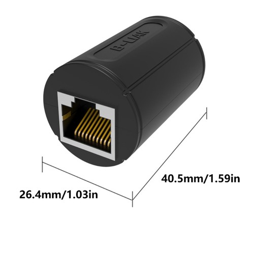 Fast Speed Networking Extension Cable Coupler RJ48 Ethernet Connectors Stable - Afbeelding 8 van 8