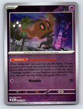 Phantump 038/086 Common Chaos Rising Pokemon Reverse Holo Lightly Played