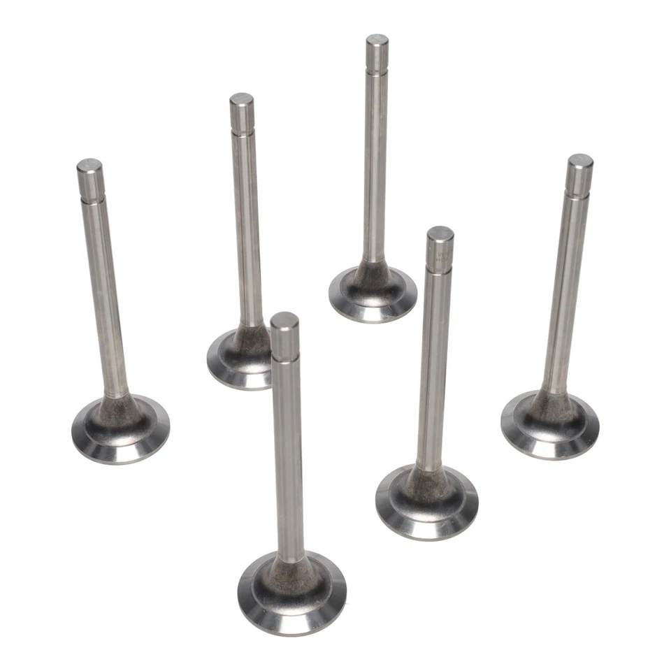 6 válvulas de escape Chevrolet 207 216 L6 1935-1940 6 cilindros 35 36 37 38 39 40 Foto 2 de 4