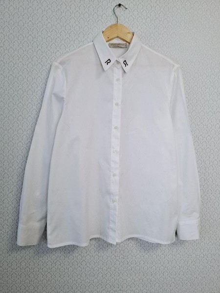 Women Rinascimento Shirt White Cotton L