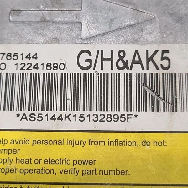 BUICK LESABRE 2005 Chassis ECM A/Bags Below Console Front 12241690 - Image 4 of 4