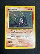 Pokemon TCG Houndour 5/75 Neo Discovery Holo Rare Unlimited W/ Swirl LP on eBay