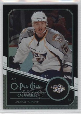 2011-12 O-Pee-Chee Rainbow Foil Black Border 11/100 Cal O'Reilly #335 2a8