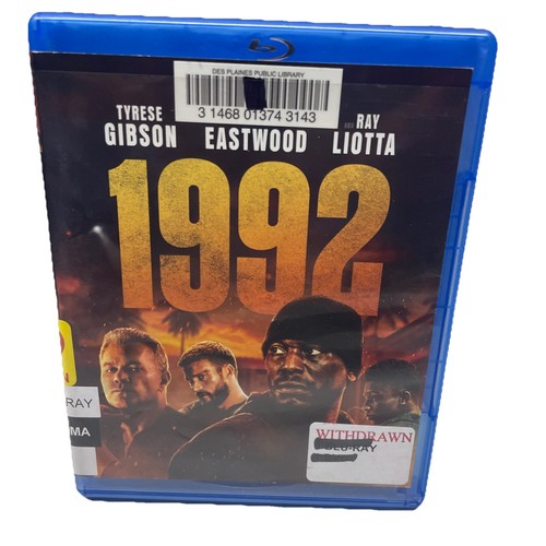 *1992* Tyrese Gibson EASTWOOD Ray LIOTA  BLU-RAY + DVD Ex Libary Good - Bild 1 von 5