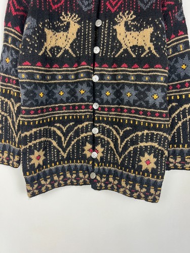 Dale Of Norway Vintage Sweater Women’s floral Sz M - Picture 4 of 6