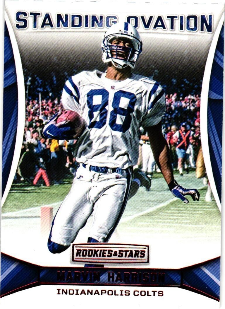 2016 Panini Rookies & Stars Marvin Harrison #3 - Standing Ovation - Colts