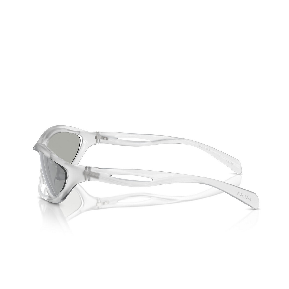 Prada Sunglasses PRA23S 14V60H Frosted Crystal / Clear