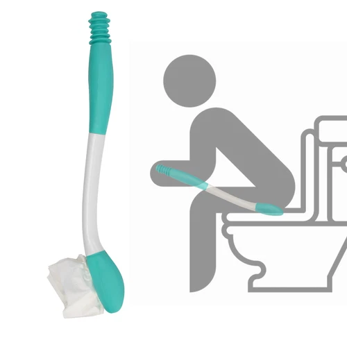 Bottom Bum Wiper Toilet Incontinence Aid Obese Elderly Disability Mobility NEW - Picture 2 of 12