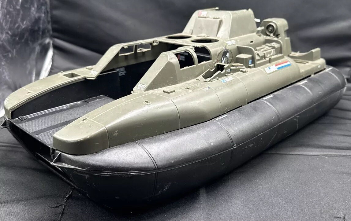 Vintage GI JOE Killer Whale Hovercraft Vehicle 1984. For Repair Or