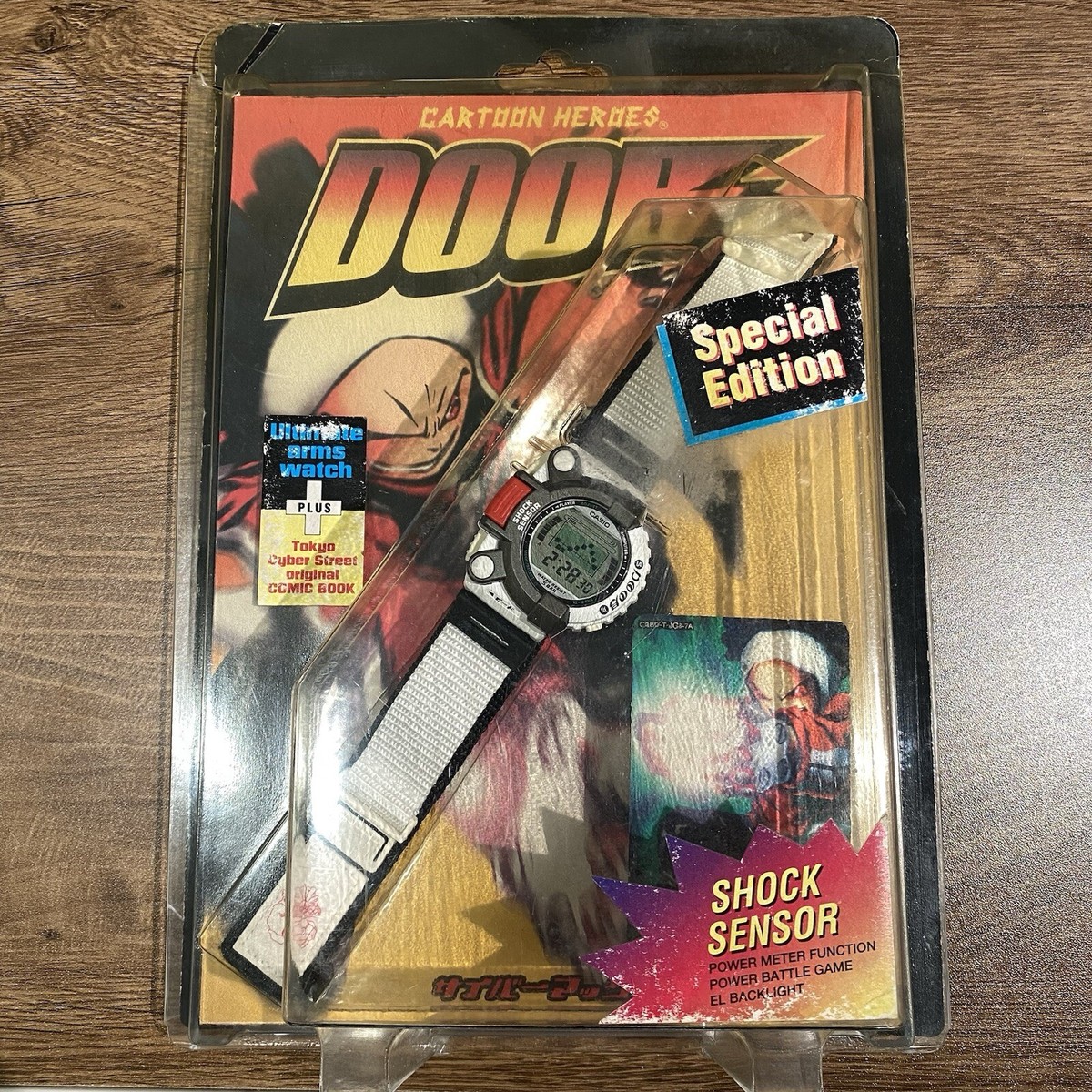 CASIO JG-310-7AT Cyber Max Cartoon Heroes Japanese Digital