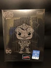 Funko POP! Tees Joker NYCC Debut Arkham Asylum Black Chrome Target Exclusive XL