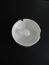 Round White Melamine Cigar/Cigarette Ashtray