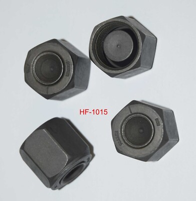 (6) 1/2'' Flareless Bite Compression Tube Cap Swivel 3/4-16 Thread, (-08)