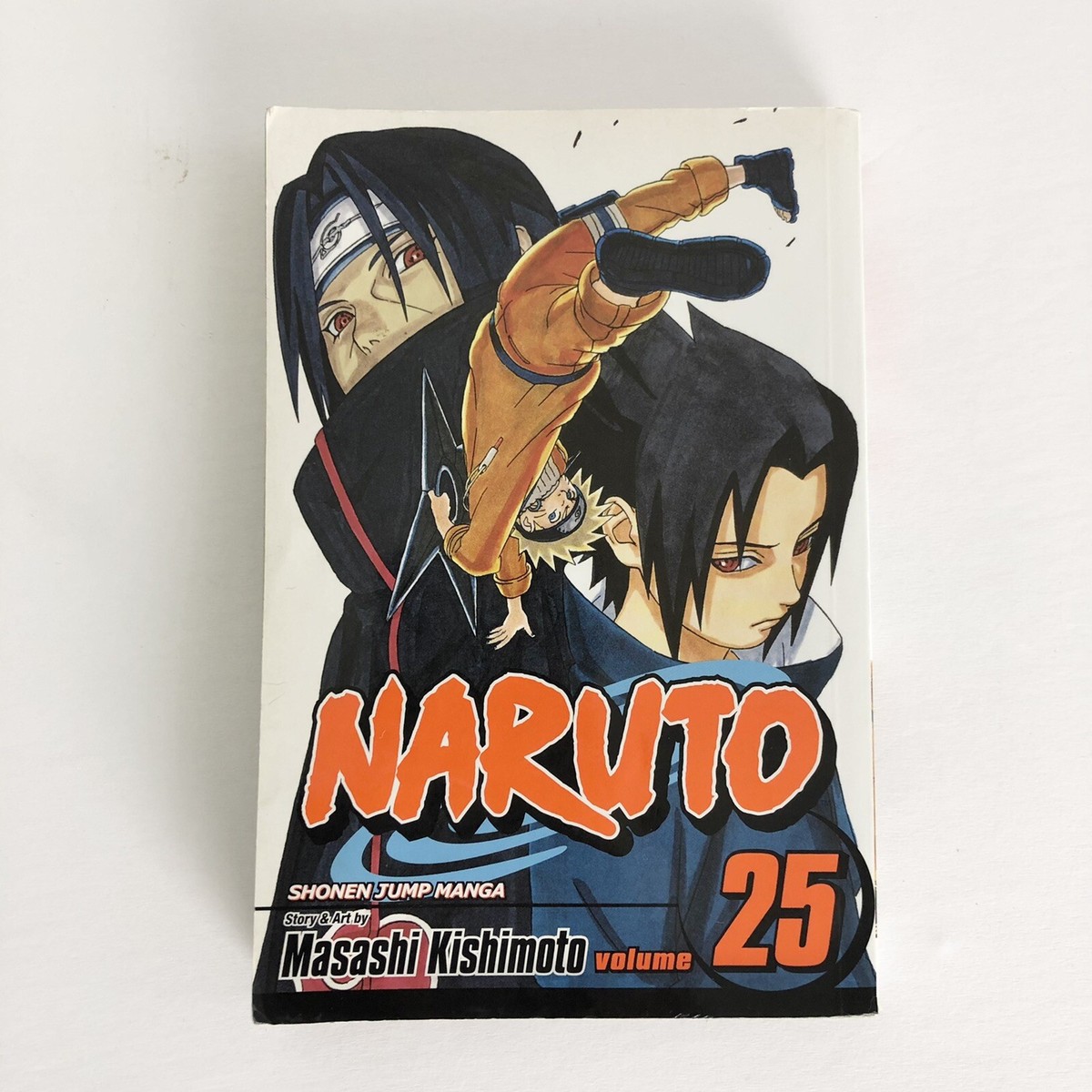 Naruto 25 Manga Action Graphic Novel English Shonen Jump FIRST