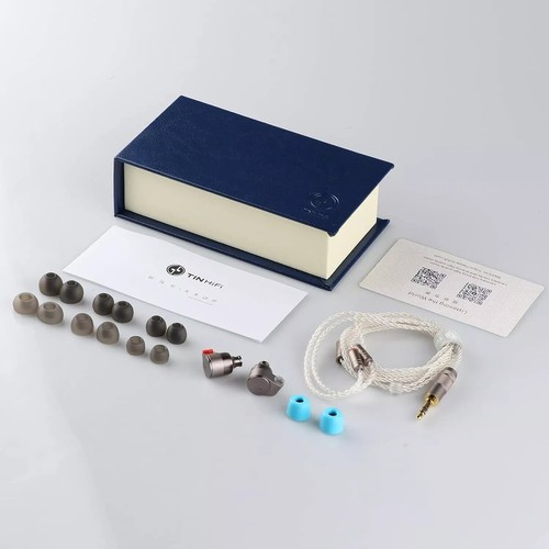 LINSOUL TIN HIFI T2 HiFi 2DD Double Dynamic Drive In Ear Earphone Bass DJ Metal - Picture 6 of 6