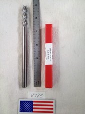 1 NEW HTC 3/8" DIAMETER CARBIDE END MILL 170-4376. 4 FL SQ. 1-1/2" LOC -V785