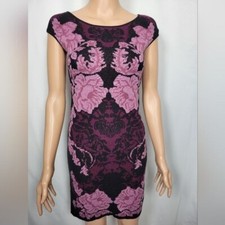 Ann Taylor Women's Petite Knit Floral Dress in a Size XXSP