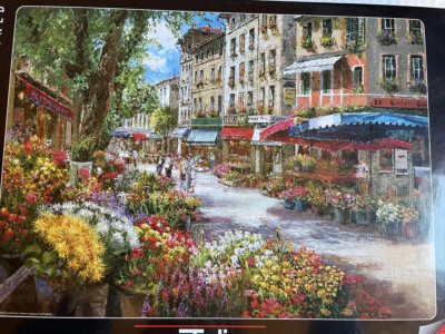 Anatolian Puzzle 'Paris Flower Market' | 1000 Teile | Hochwertiges Puzzle Für Erwachsene | Motiv Aus Frankreich