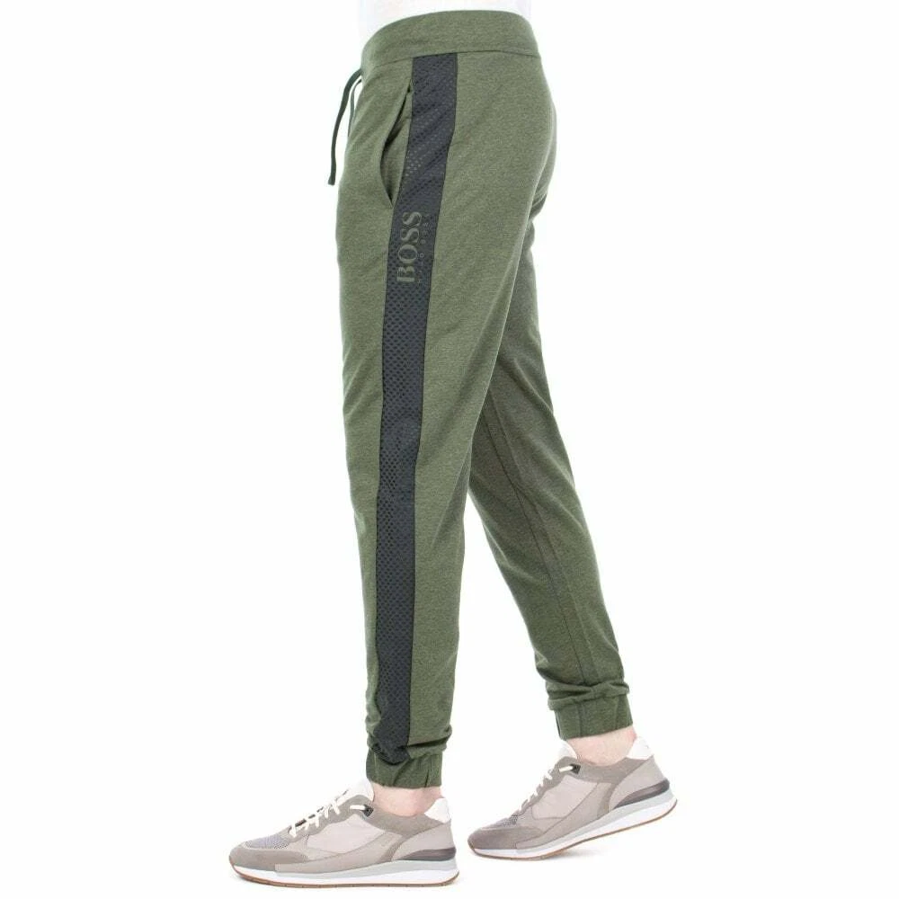 New Hugo Boss army green tracksuit sport gym trouser lounge pant XL | eBay