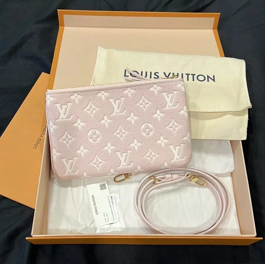 louis vuitton double zip bag