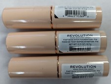 LOT OF 3 MAKEUP REVOLUTION FAST BASE STICK FO...