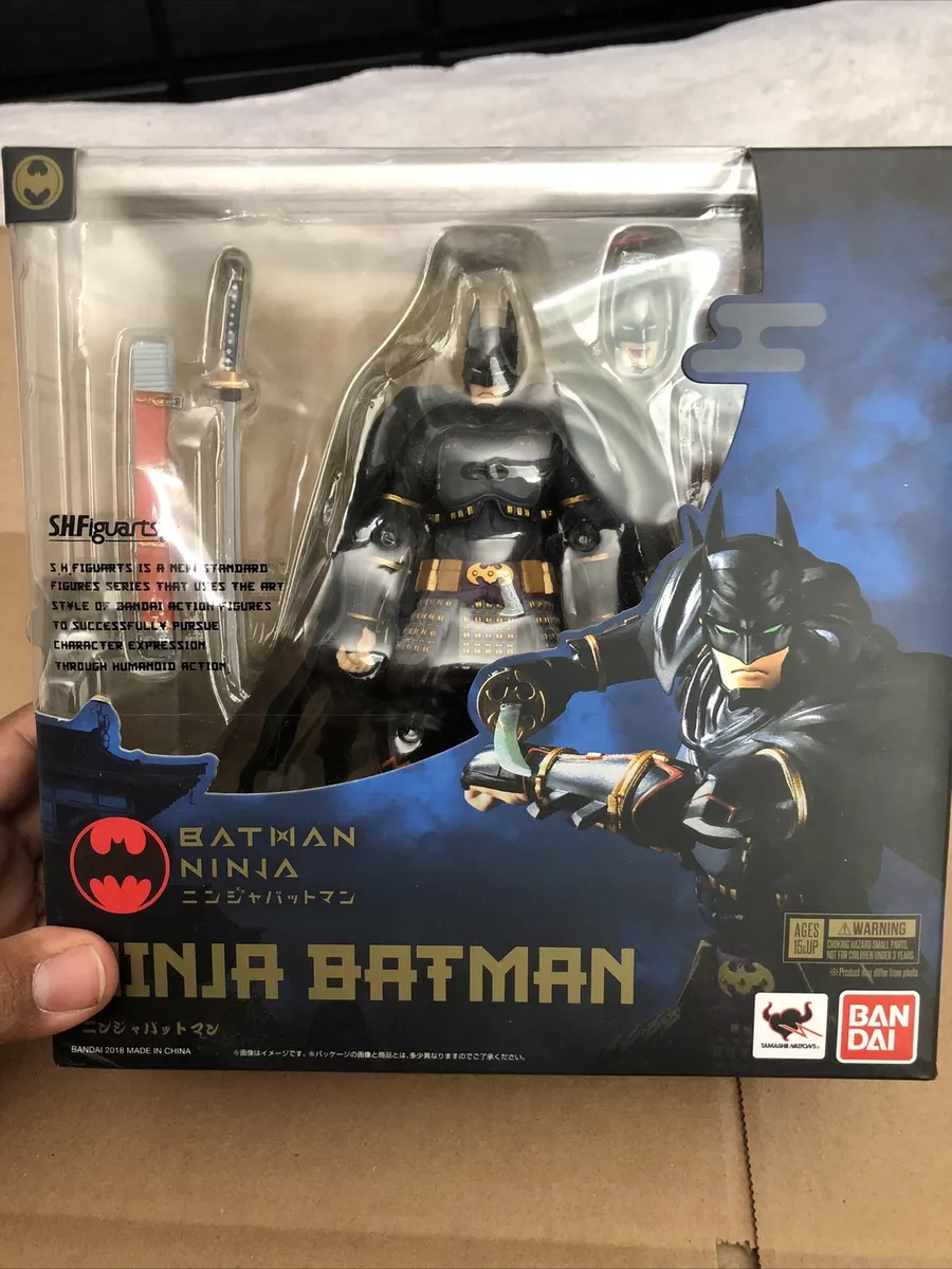 Bandai S.H.Figuarts Ninja Batman DC Comics ABS & PVC Action Figure ...