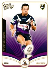 2006 Melbourne Storm NRL Select Invincible Rookie Card - Cooper Cronk