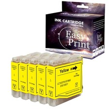  5PK,Yellow LC51 LC-51 Ink Cartridge for DCP-130C DCP-330C MFC-465CN Printer