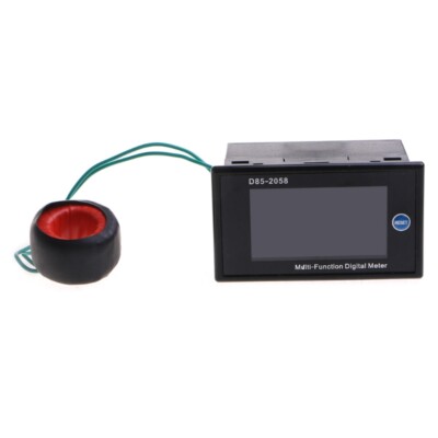 D85-2058 Single-phase Digital Power Monitor LCD Meter Volt Current Multimeter
