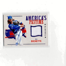 2022 Panini Chronicles - America's Pastime Swatches #APS-BO Bo Bichette (MEM)