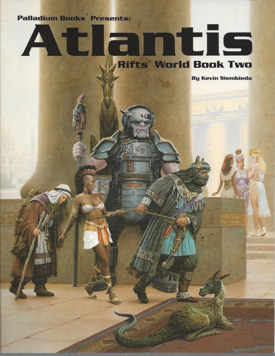 Rifts RPG World Book 2 Atlantis SC NEW PAL 804 | eBay