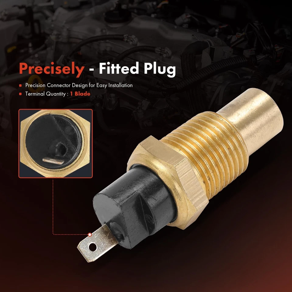 Sensor de temperatura del refrigerante del motor para Chevrolet Blazer Suburban GMC C25 Jimmy Foto 3 de 4