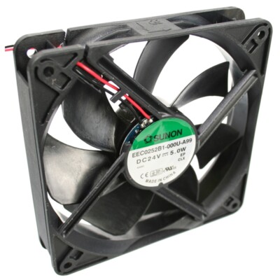 EEC0252B1-A99 Axial-Lüfter 120x120x25mm 24V= 127m³/h 44,5 dBA von Sunon