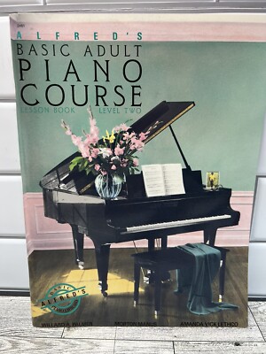 Alfred's Basic Adult Piano Course : Lesson Book, Level Two - Paperback - GOOD
