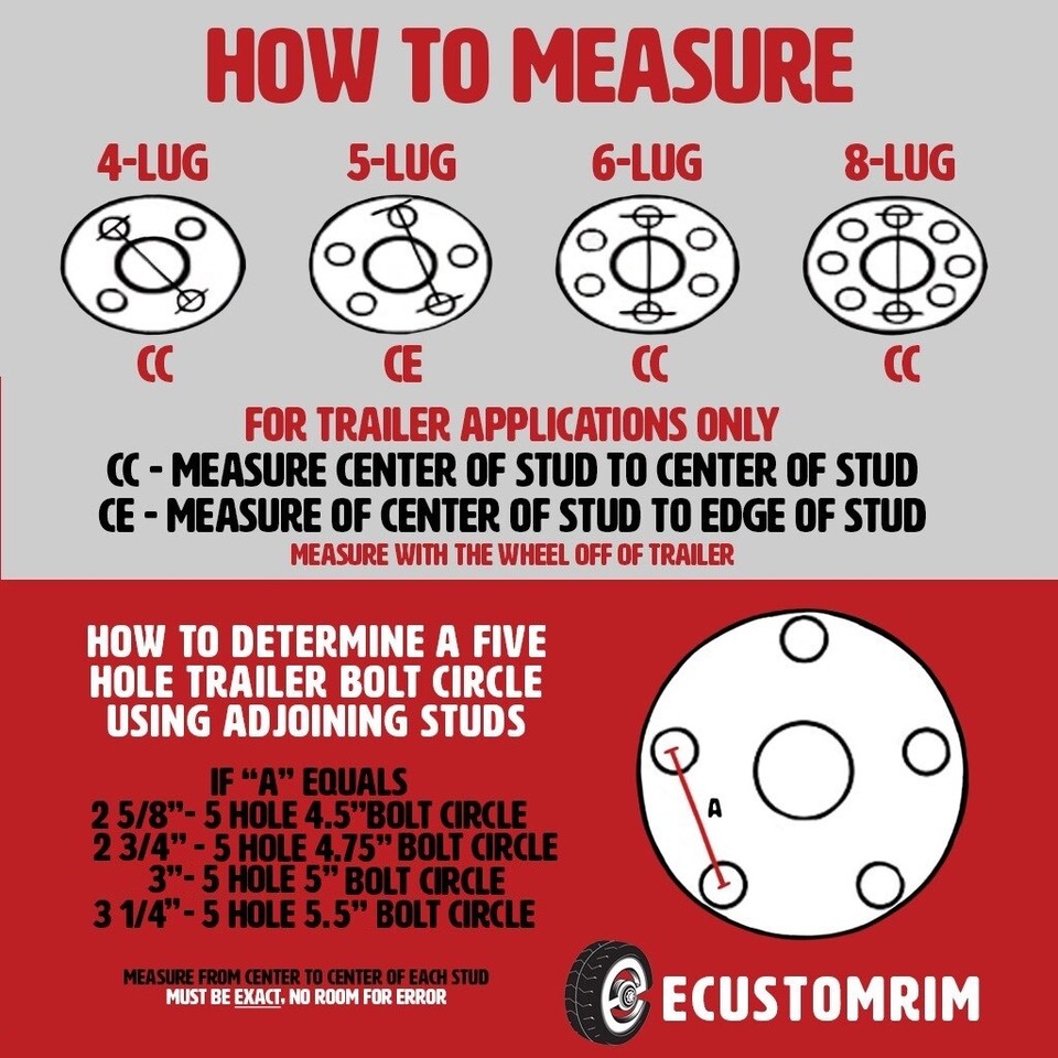 Aluminum Trailer Wheel 15X6 15 Inch Rim Black and Machined 6 Lug