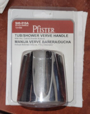 PFISTER TUB/SHOWER VERVE HANDLE 940-510A STYLE HANDLE HOT,COLD & DIVERTER BUTTON
