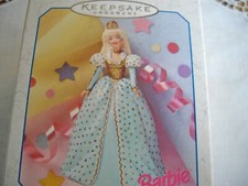 Hallmark Keepsake CINDRELLA 1999 Barbie Christmas Ornament w/Box  ~