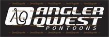 Angler Qwest Boats II - Outdoor Sports - Vinyl Die-Cut Peel N' Stick Decals