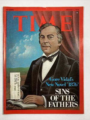 Time Magazine March 1, 1976 Gore Vidal's New Novel '1876' -full magazine
