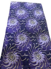 Elegant  Stunning African Ankara Wax Print,100 Cotton, Sell by 6 Yards