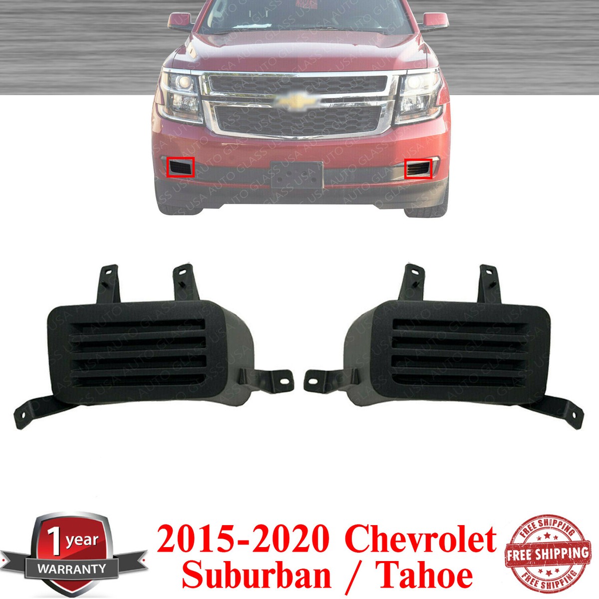 Front Bumper Cover Primered For 2015 2016-2020 Chevrolet Tahoe/Suburban