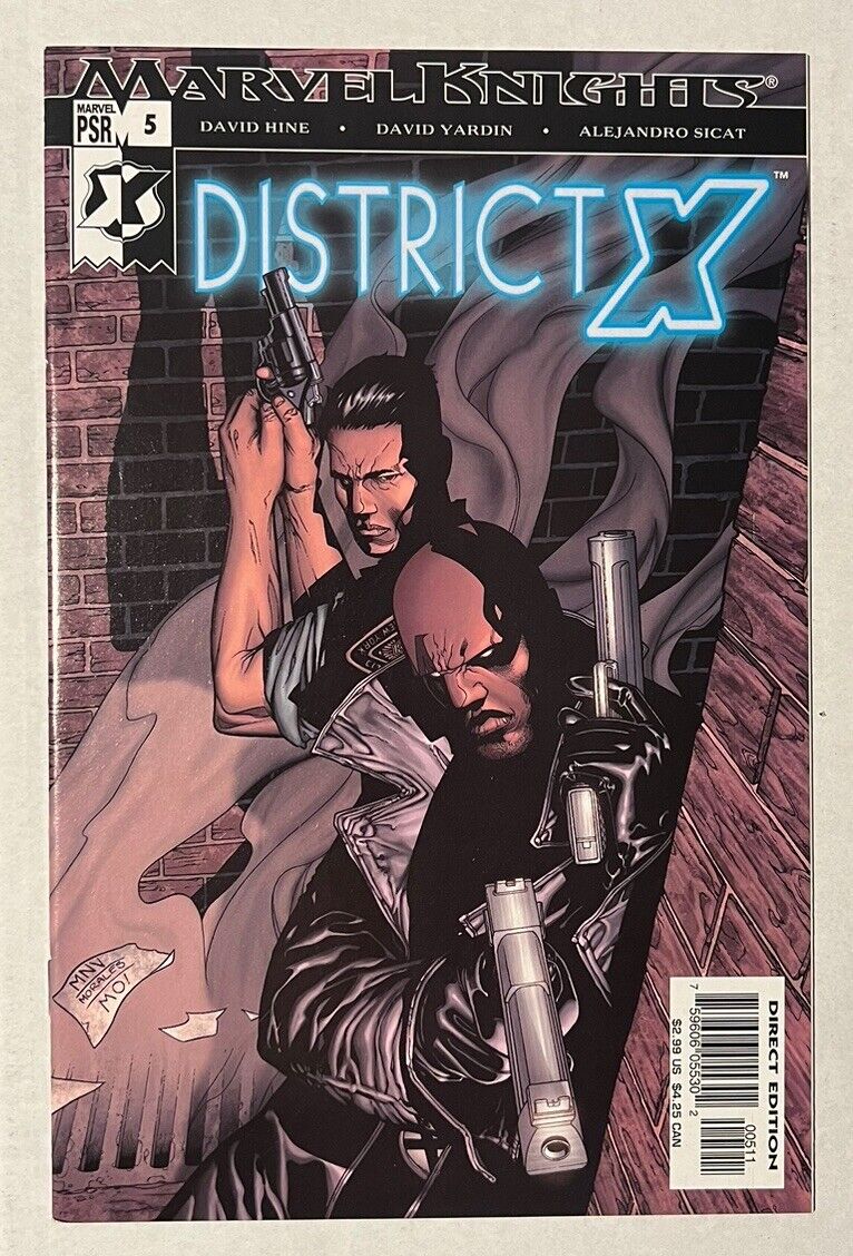 District X #5 2004 Marvel Comic Book