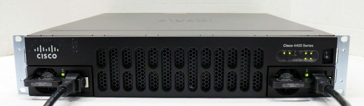 CISCO ISR4451-X-SEC/K9 4 Port GIGABIT SECURITY ROUTER Dual CISCO ISR4451-X-SEC/K9 4 Port GIGABIT SECURITY ROUTER Dual
